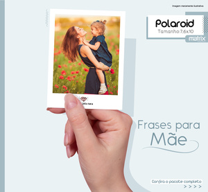 Revelar Fotos Polaroid 7,5 x 10 com Frases